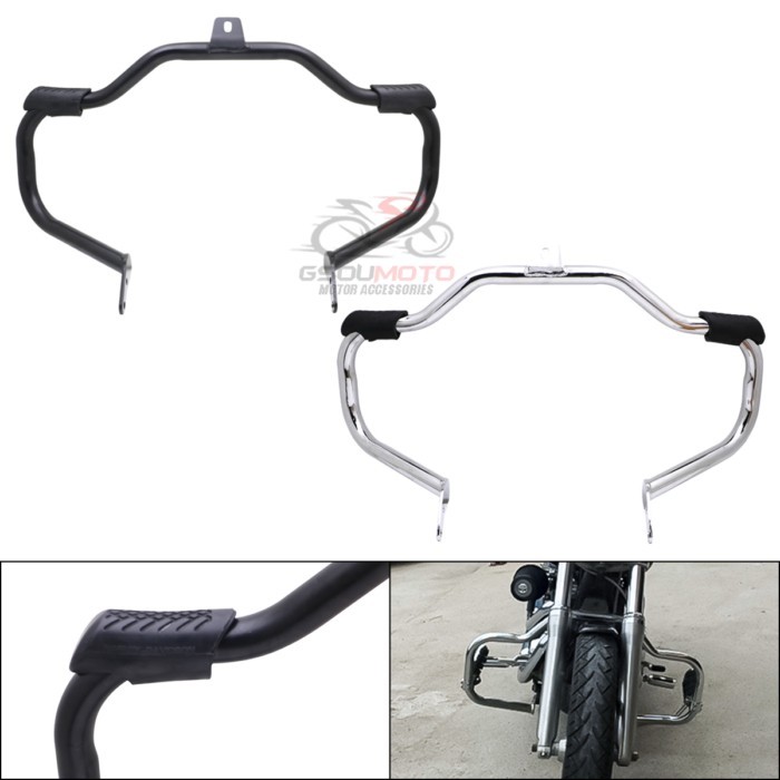Motorcycle Accessories Engine Guard Highway Crash Bar For Harley Davidson Dyna Street Bob Super Gli