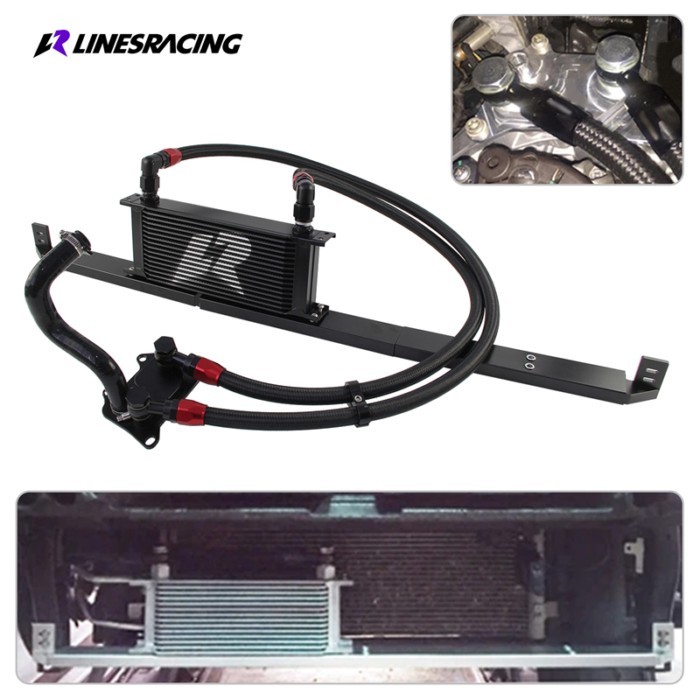 10AN 16 Row Oil Cooler Kit for VW Golf VII BJ 2.0L TSI 2012-2019 Tiguan II 2.0TSI 2016-2020 EA888 G