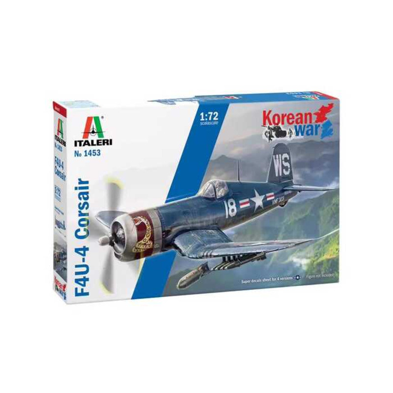 /ITALERI1453 เครื่องบินรบ F-4U/4B Corsair ขนาด 1/72