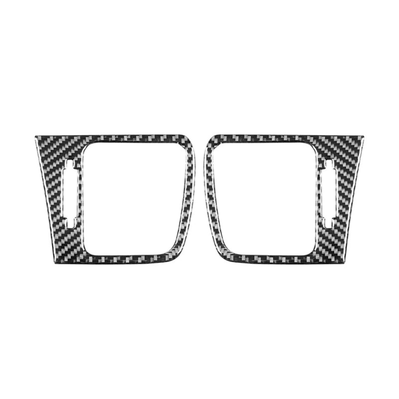 Carbon Fiber for Legacy/ 2005-2009 Center Console Side Air Outlet Vent Trim Cover Interior Accessor