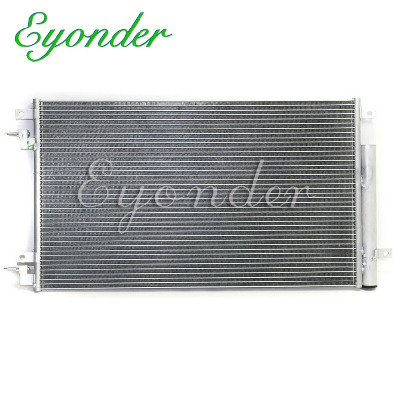 A/C AC Air Conditioning Engine Cooling Condenser Compatible for CHEVROLET SPARK 1.4L L4 2016-2022 9