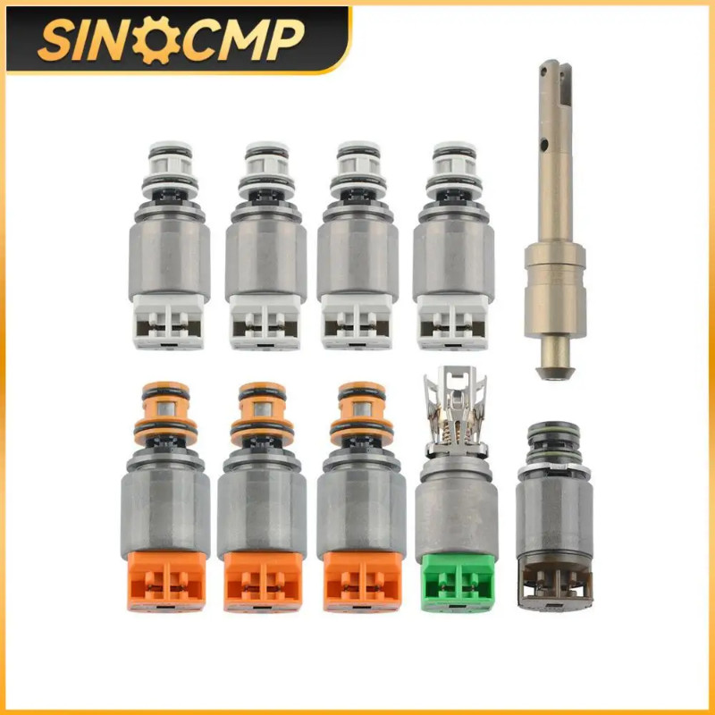1Set 8HP45 8HP70 8HP90 Solenoid Kit Set for BMW 8 Speed Mechatronics 1087 298 388 Car Professional