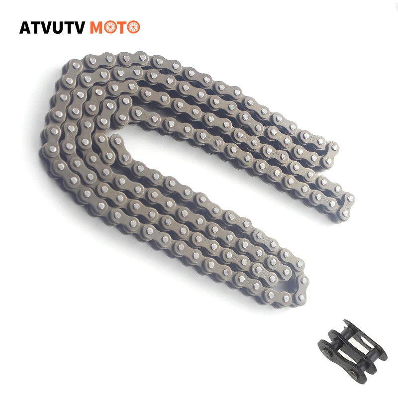 25H chain with Spare Master Link 86L 96L 136L 142L 144L 152L 158L for 47cc 49cc 2Stroke Engine ATV
