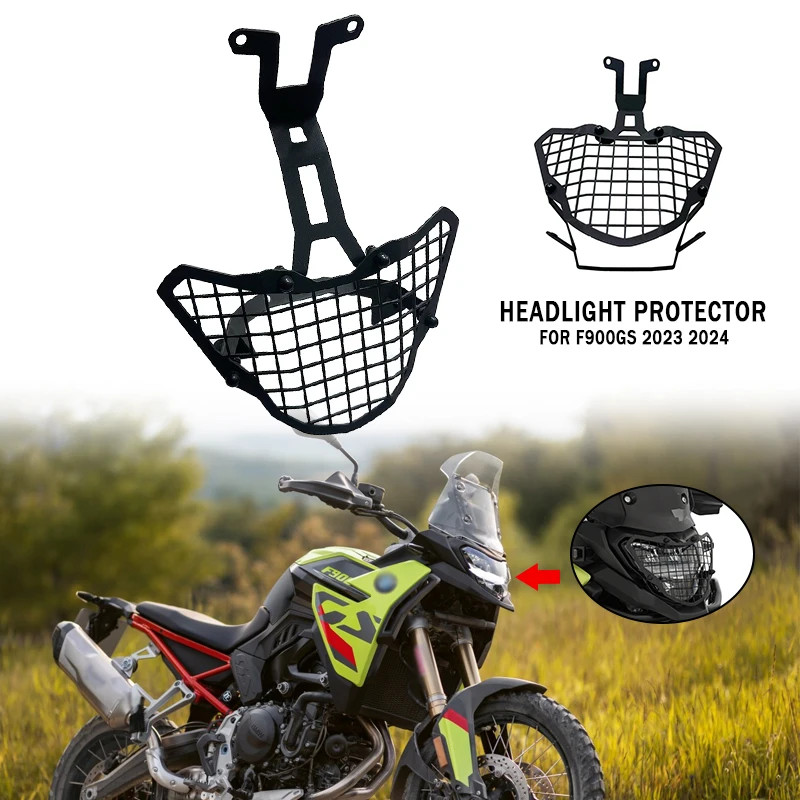 FOR BMW F900GS F 900GS GS900 2024 2025 Motorcycle Headlight Protector Grille Guard Cover Protection