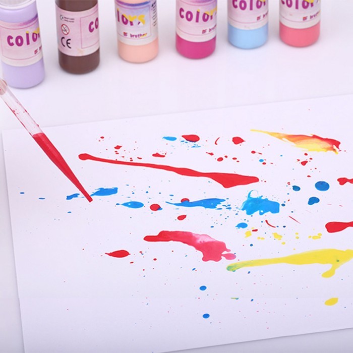 ♞Blow Painting Dropper พลาสติก Scale การศึกษาก่อนวัยเรียนโรงเรียนอนุบาลการทดลองวิทยาศาสตร์ Pasteur D