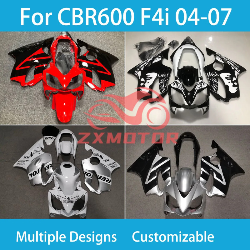 CBR 600 F4i 04 05 06 07 Motorcycle Fairing Kit for Honda CBR 600 F 4i 2004 2005 2006 2007 Injection