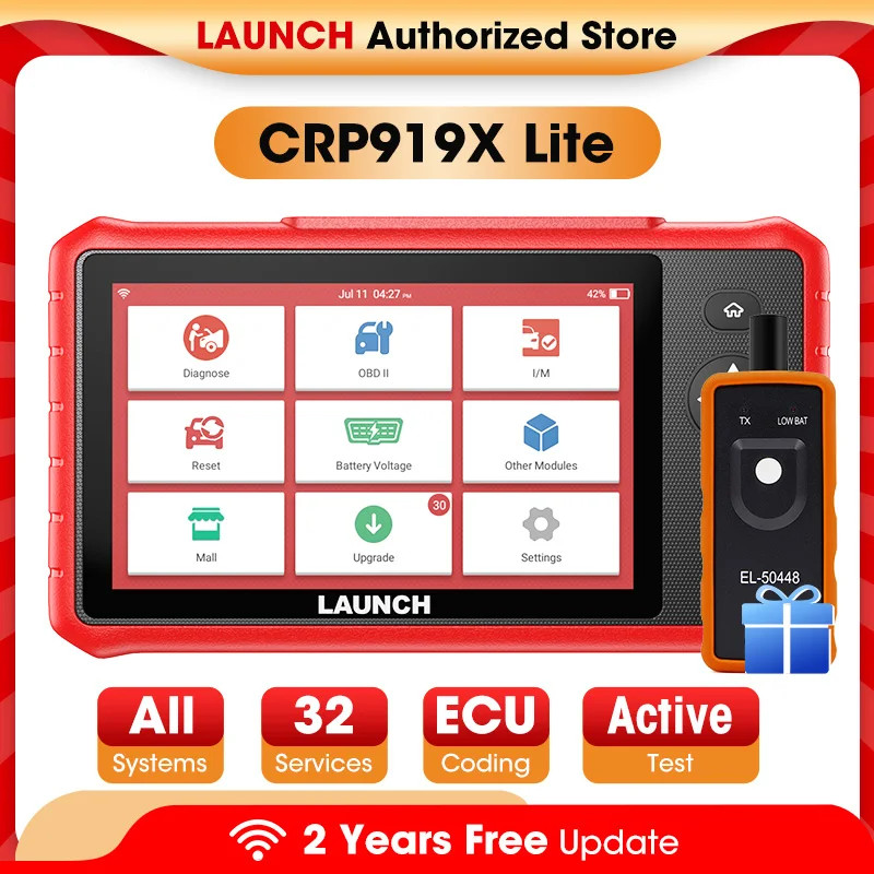 New Arrival LAUNCH X431 CRP919X Lite OBD2 Scanner Car Diagnostic Tool Automotive Scanner Auto Scan