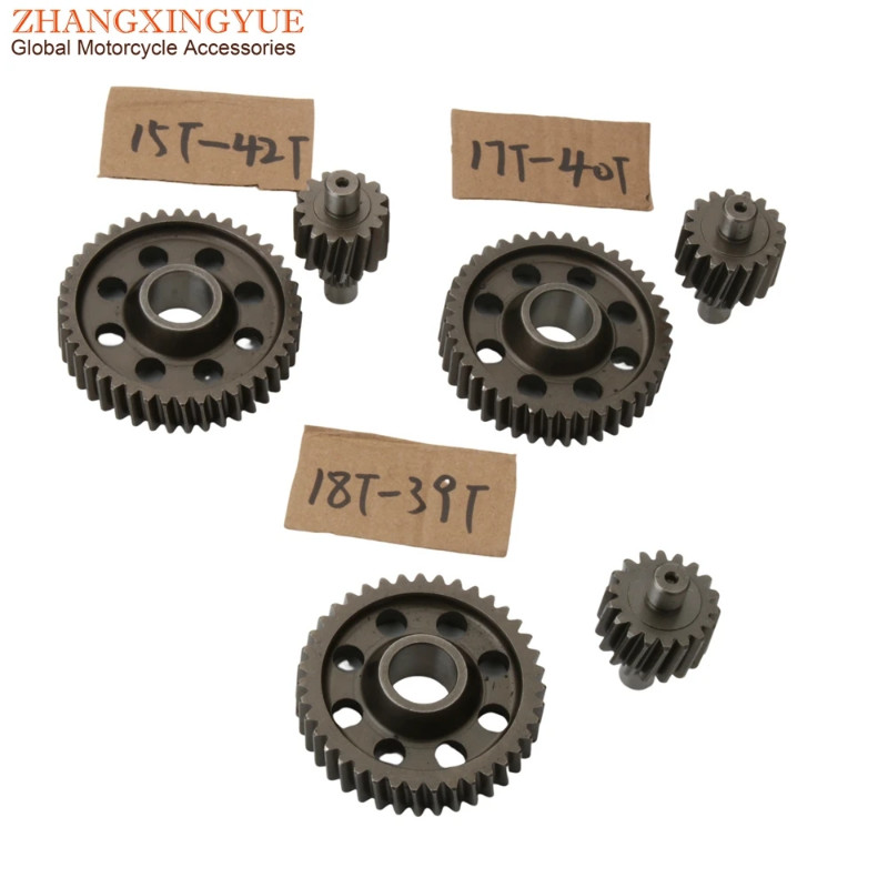 Pcx 125 Top Racing Secondary / Final Drive Gears 15T/42T 17T/40T 18T/39T For Honda Air Blade Click1