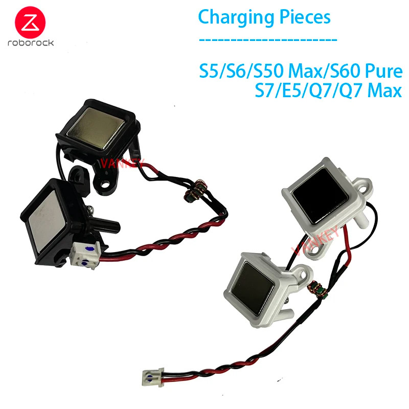 Original Charging Pieces for Roborock S5 Max/S7/S5/S6/S6 Pure/S6 MaxV/S4/Q7/Q7 Max Vacuum Cleaner P