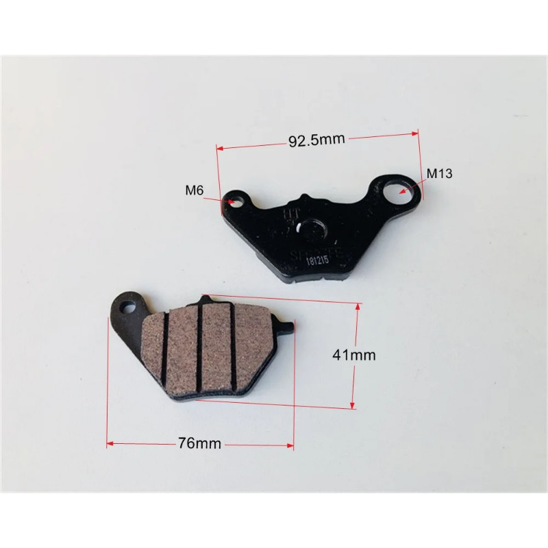 Motorcycle Scooter Front Brake Pads For QINGQI SUZUKI UU125 UU125T UY125 UY 125 UU 125 Spare parts