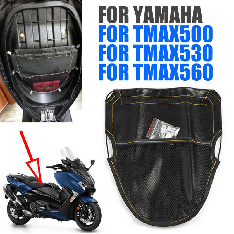 For YAMAHA TMAX530 TMAX 530 T-MAX 560 500 TMAX500 TMAX560 Motorcycle Accessories Seat Bag Under Sea