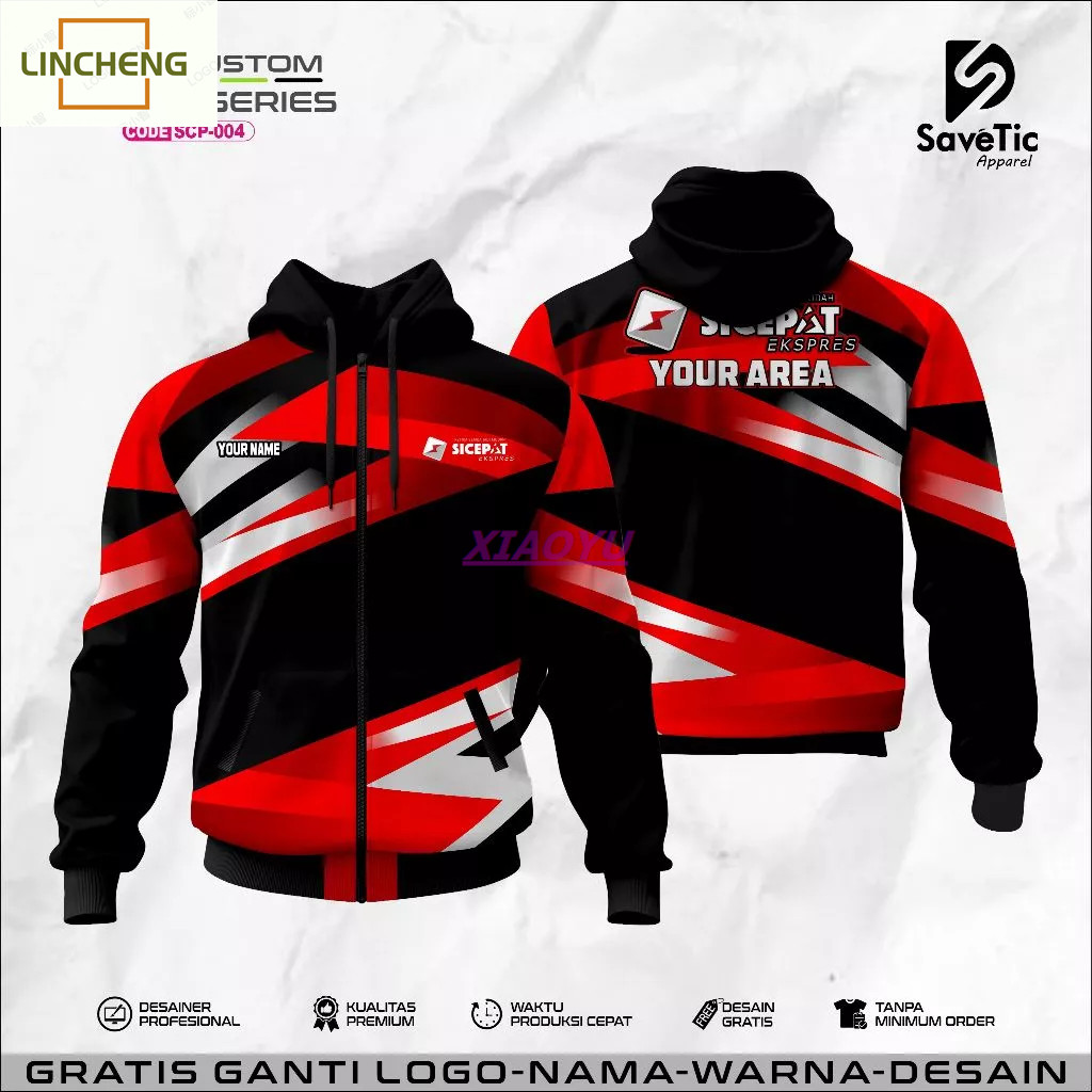 Jaket Sicepat Express พิมพ์เต็มแบบสับลิม/Jacket Sicepat Express/Jaket Custom/Hoodie/Bomber/Tracktop/