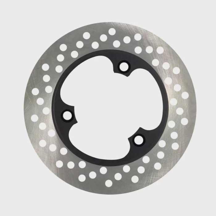 LOPOR 220MM Motorcycle Rear Brake Disc Rotor For Honda CBR250 VT250 NS250 NSR250 CBR400 NS400 NSR40