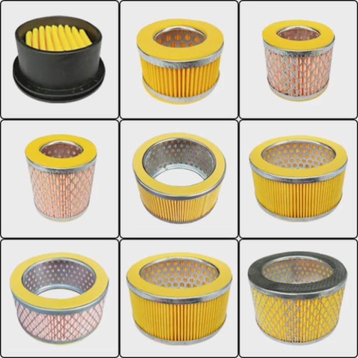 Piston Type Air Compressor Air Filter Element Filter Air Pump Air Filter Silencer Filter Accessorie