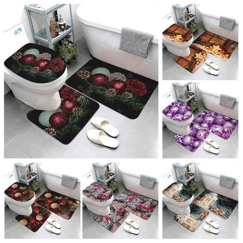 C C Home Bathroom Or Mats Christmas Decorations Bath Foot Mat Modern Bathroom Accessories Rug Toile
