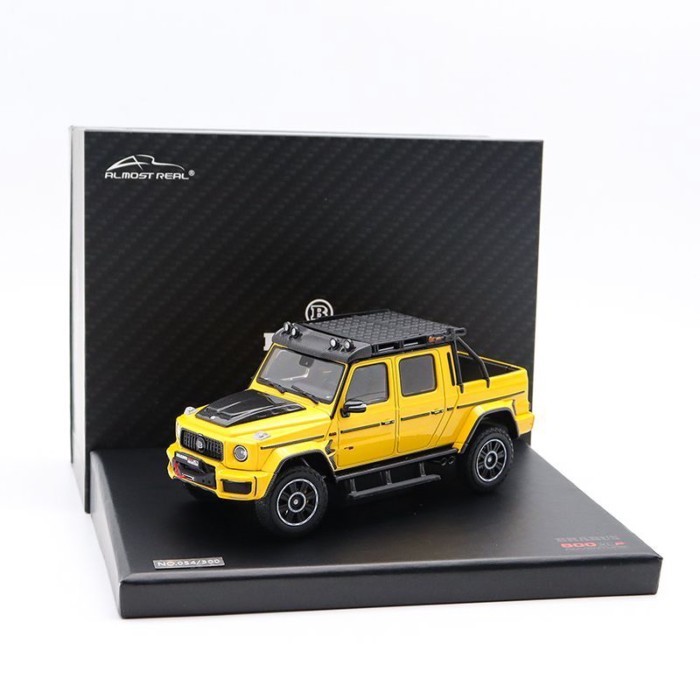 AR Brabus G800XLP Mercedes-Benz ดัดแปลงรถทองเหลืองความเร็ว 800 Adventure Edition 2020 1: 43 โมเดลรถโ