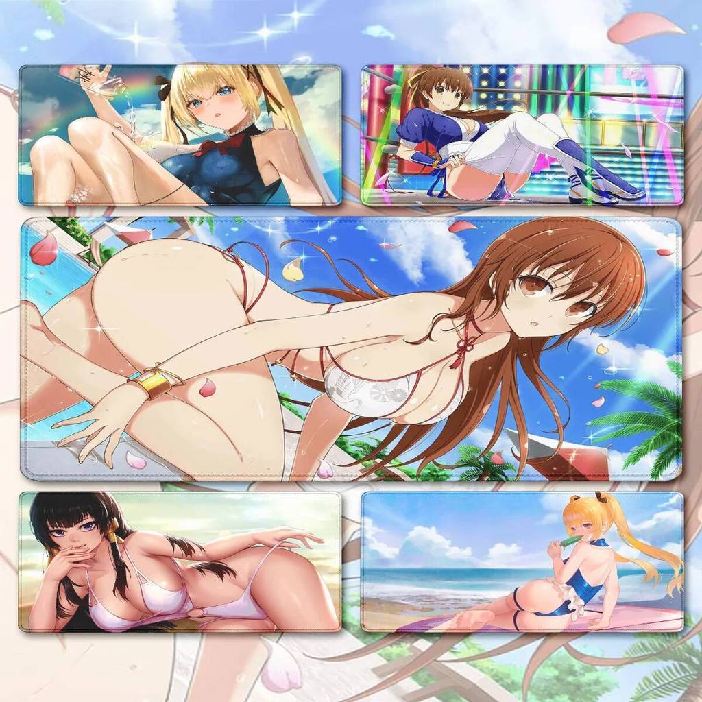 DEAD OR ALIVE Xtreme Venus Vacation Mouse Pad อุปกรณ์เสริมพีซีแผ่นกันลื่น DOAXV Gamer Gaming แล็ปท็อ