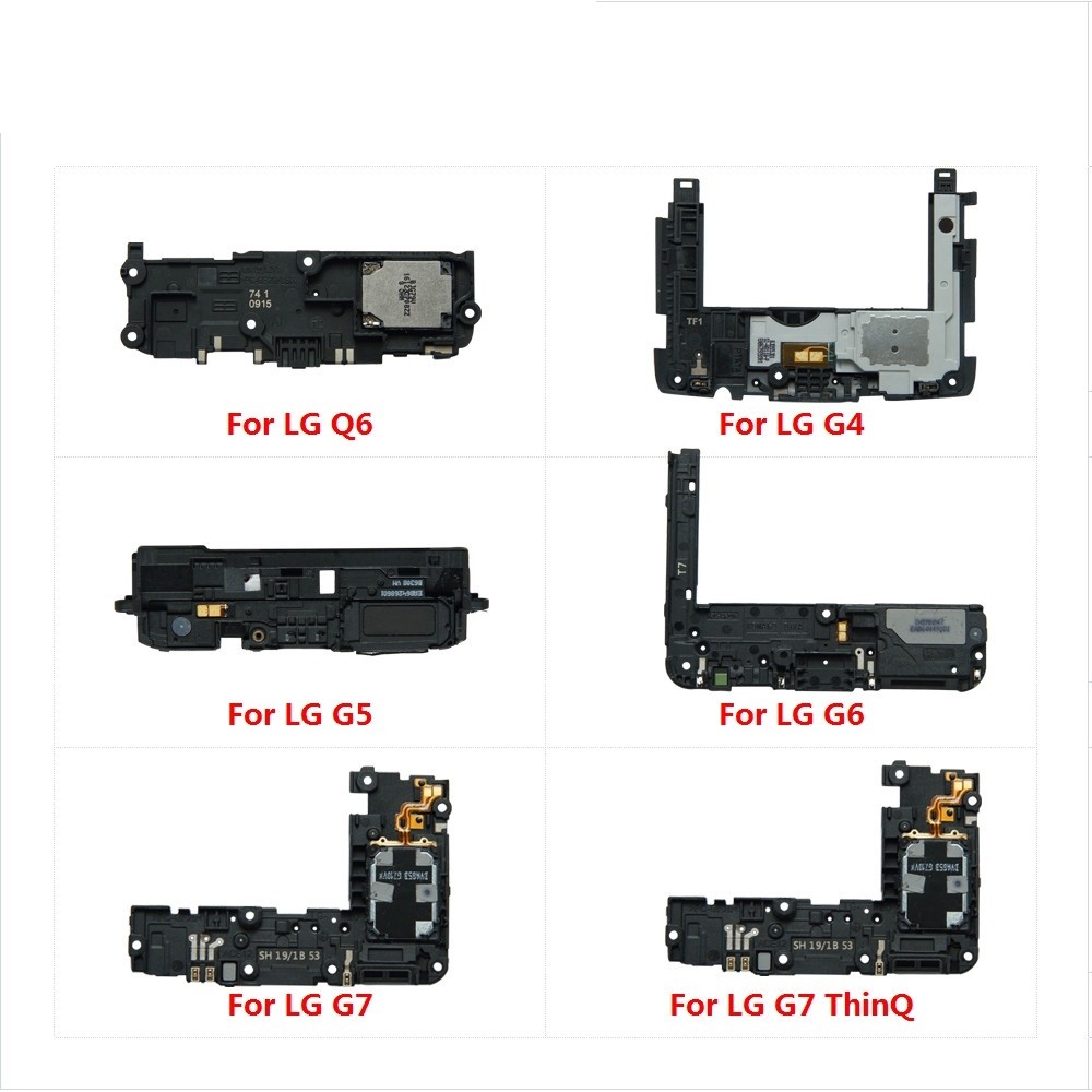 หลักกลับ Buzzer Ringer Loud ลําโพง Flex สําหรับ LG Q6 G4 G3 G5 G6 G7 Plus G8 G9 G8S G8X ThinQ