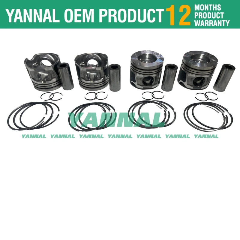 1KD 1KD-FTV Piston Kit W Ring set For toyota engine Presen Hilux Hiace FJ Cruise