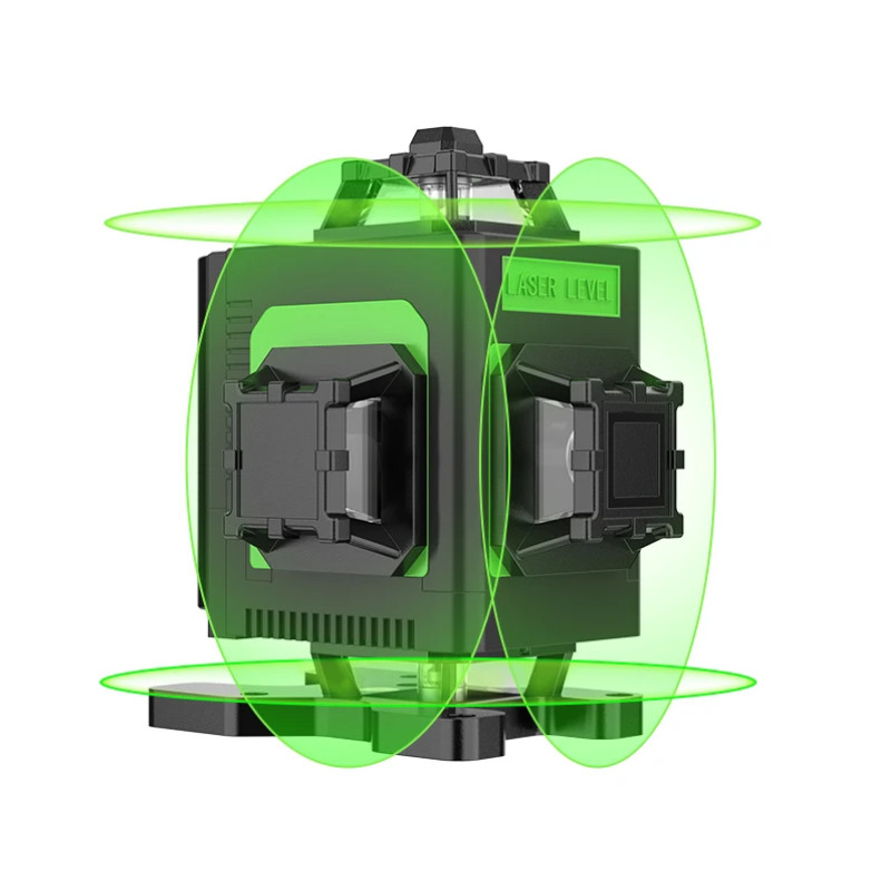 Borka Mini Rotary Lazer Level Construction Nivel Laser Level 360 Green Cross Line Laser Self-leveli