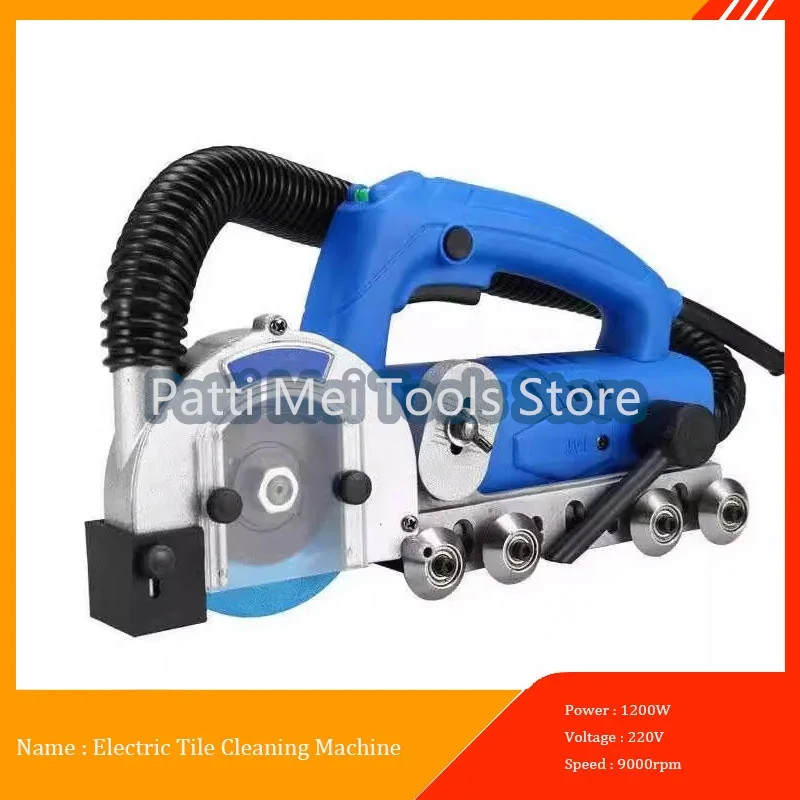 Electric seam cleaner, ceramic tile beauty sewing machine, tool, self-vacuum floor tile, seam artif