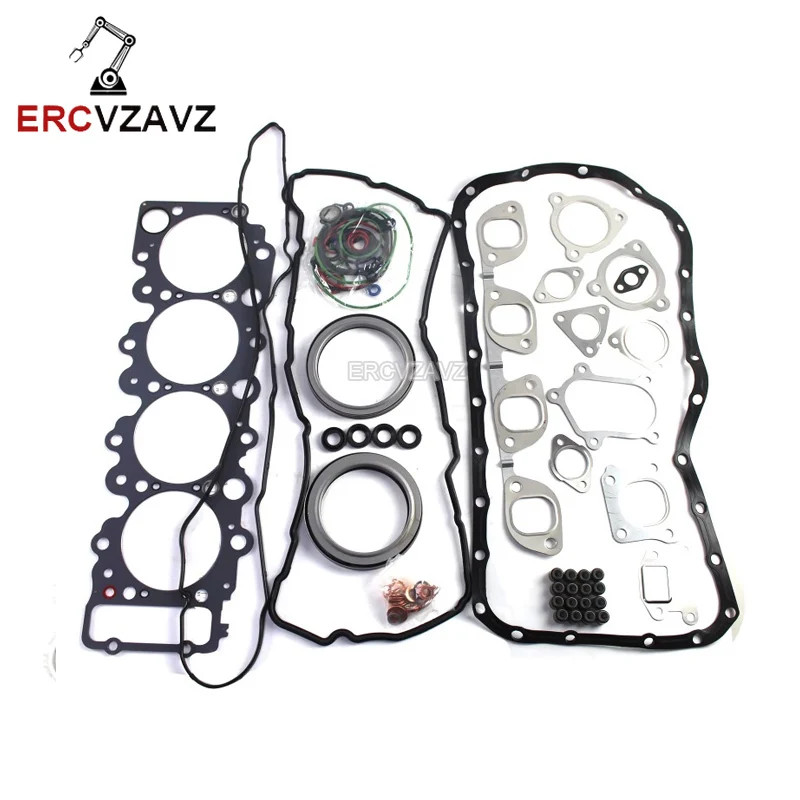 4HK1TC 4HK1 Engine Overhaul Gasket Kit For Isuzu TRUCK NPR NQR NRR Chevrolet GMC 5.2L Diesel 700P w