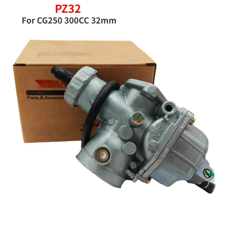 PZ32 Carburetor For Honda CG250 300CC 32mm Carburador PZ 32 ATV QUAD Dirt Bike Scooter Motorcycle M