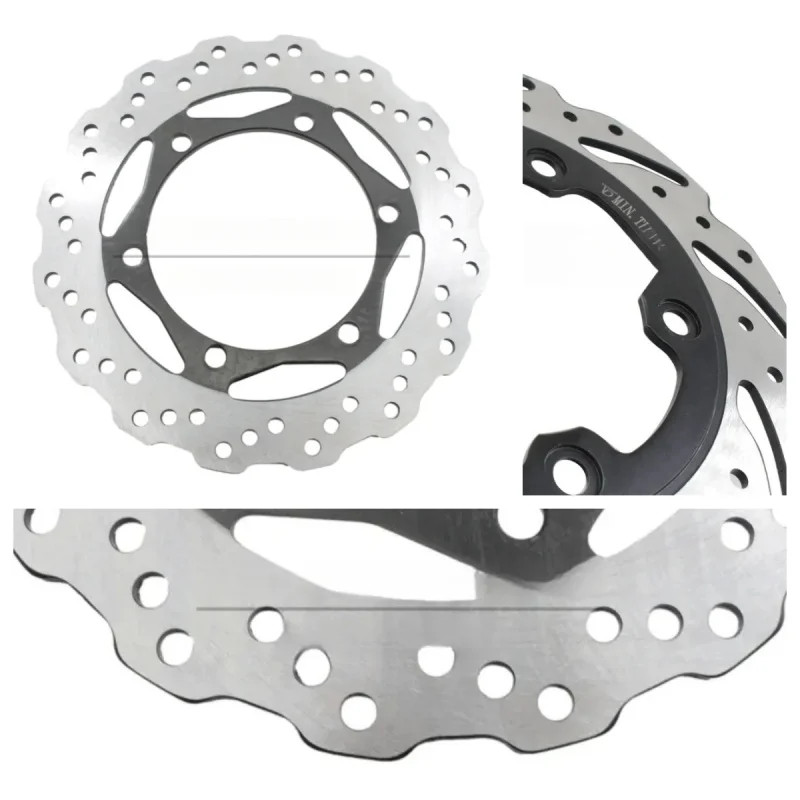 242mm Motorcycle Brake Disc Rear Disc Brake Set for Kawasaki KL650 KLR650 KL KLR 650 2008 2009 2010