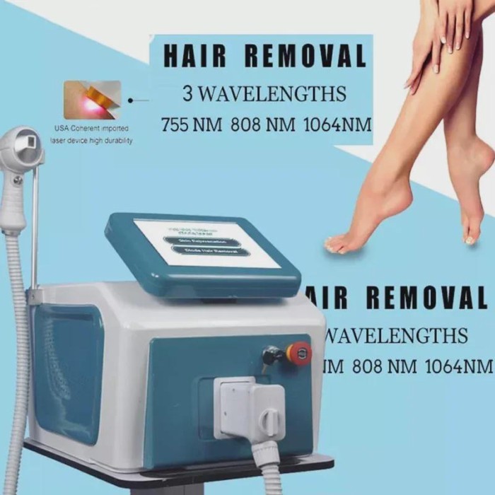 Professional Diode Laser Hair Removal Machine Painless Permanent Hair Removal Machine Hair Removal