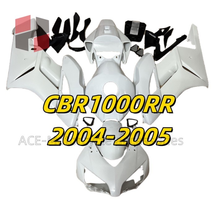 For HONDA CBR1000RR CBR 1000RR CBR 1000 RR 2004 - 2005 ABS Unpainted Components Cowl Body Bodywork