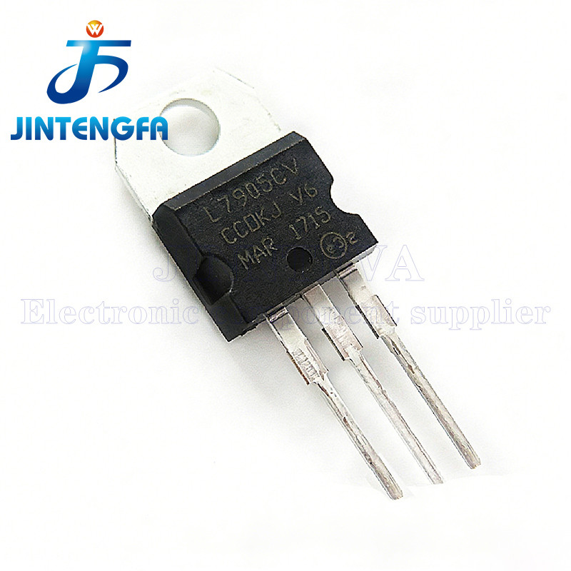 10PCS L7905CV TO220 L7905 7905 LM7905 MC7905 TO-220 ใหม่และต้นฉบับในสต็อกชิป IC