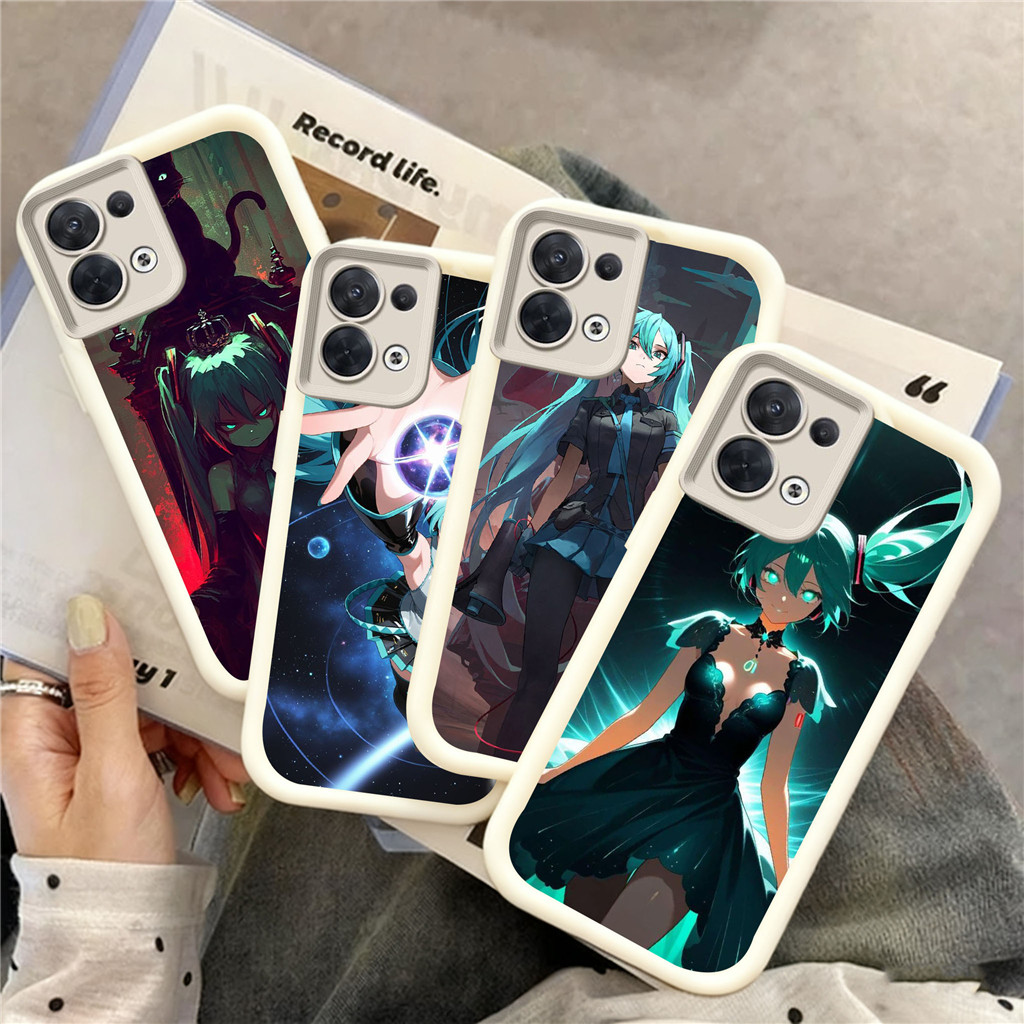 VK13 Hatsune MikuปลอกสําหรับRealme Narzo 10 P1 12 6i C17 N65 C3 20A 10A 70 Pro Plus 5GวัสดุTPU