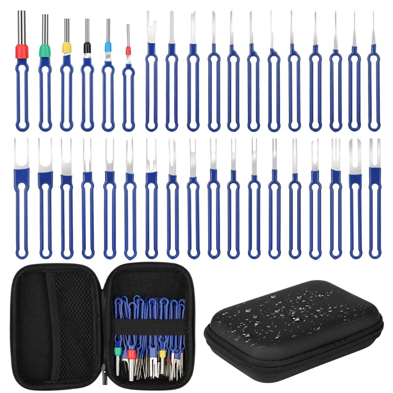 36pcs Electrical Connector Terminal Removal Tool Kit Car Electric Pin Remover Wire Extractor Toolin