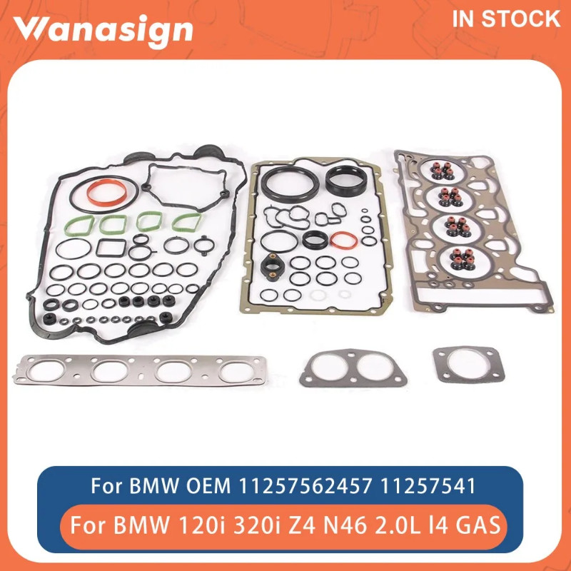 Engine Full Head Gasket Set Fit 2.0 L For BMW 120i 318i 320i 520i E60 E88 E91 X3 Z4 N46 N46B20 A 2.