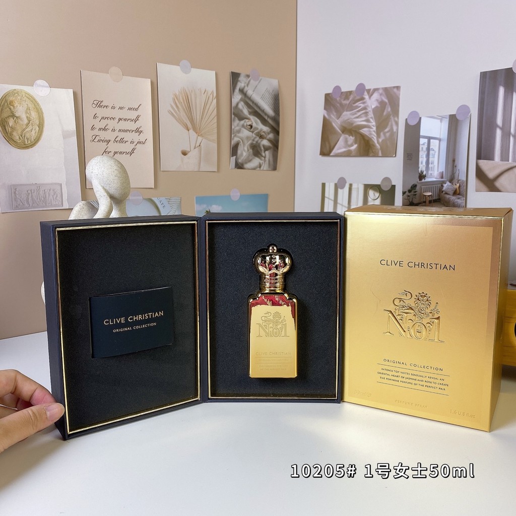 แฟชั่น พิเศษ/85 10205 #1 Ladies 50ml Clive Christian No. 1,2001 แบรนด์ ดินเหนียว คริสเตียนแอตทริบิวต