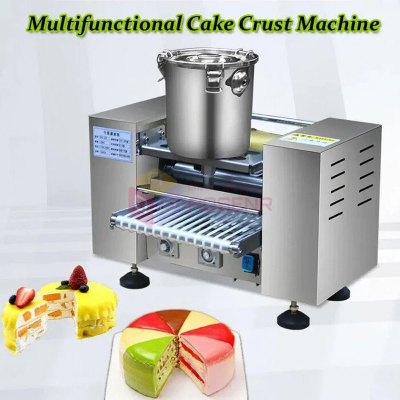 Commercial Electric Cake Crust Machine Pancake Crepe Machine Lasagna Maker Thousand layer Crepe Cak