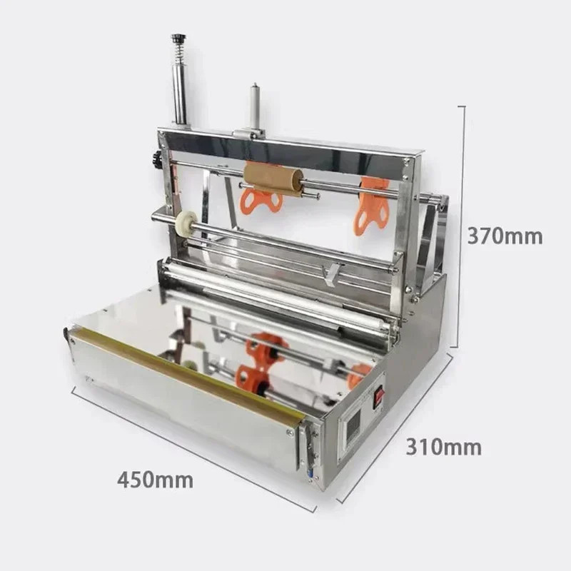Commercial BOPP Film Heat Shrink Wrapping Machine Cigarettes Cosmetics Poker Box Wrapper Packer