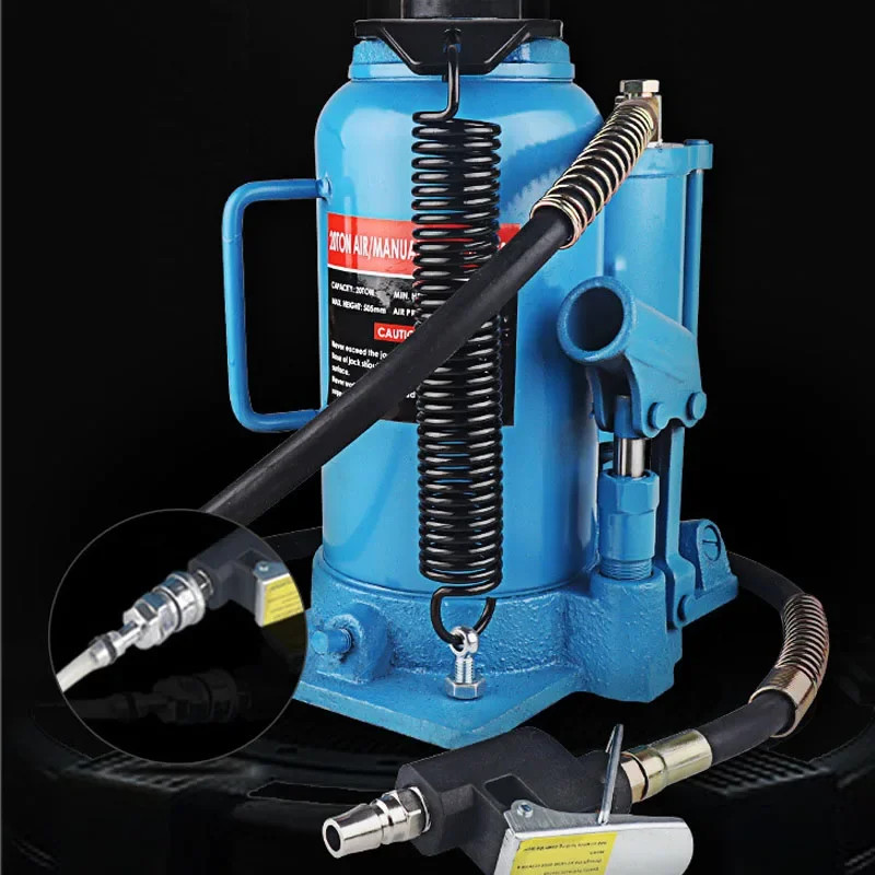 50Ton Vertical Jack Pneumatic Hydraulic Horizontal Air Pressure Auto Repair Tire Replacement Tool M