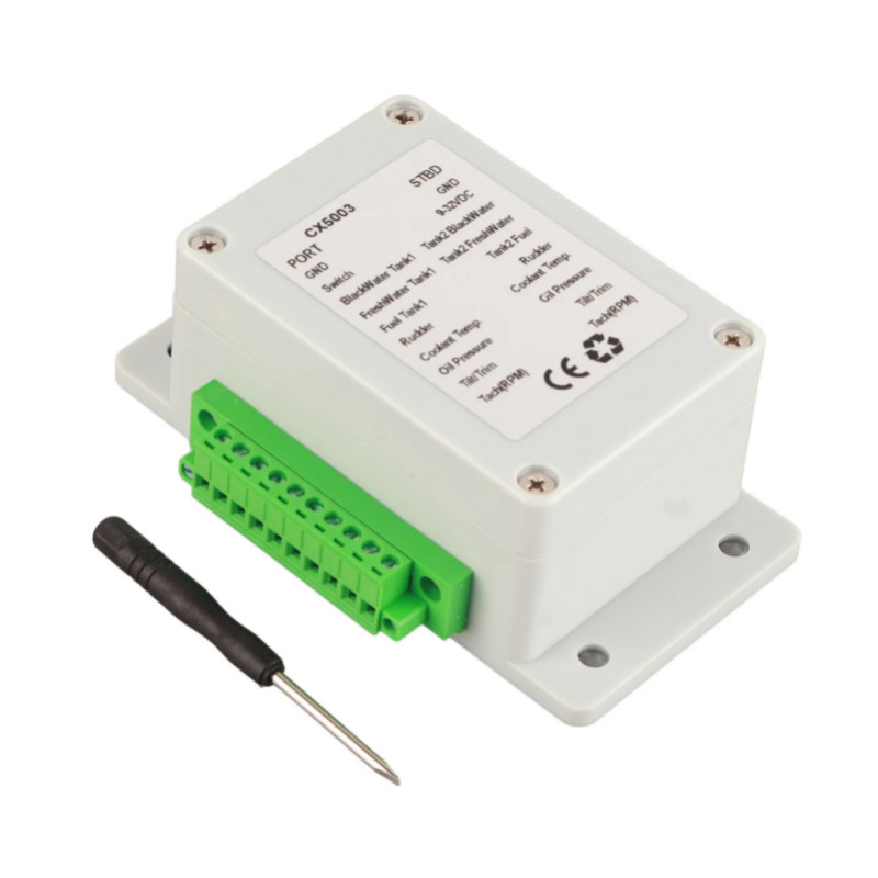 932V  Converter Box Convert Sensor Singal to NMEA2000 IP67 Waterproof for Boat Yacht Boat NMEA2000