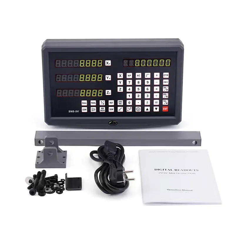 2-Axis Three-Axis Digital Readout Display Ttl Signal Digital Display Strap Accessories with Bracket