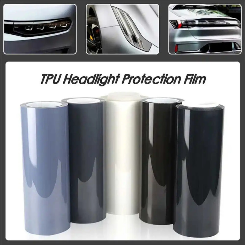 High Quality TPU PPF film 0.3*15M/3M/2M/1M/Rls Car Headlight Protective Film Self-healing Anti Scra