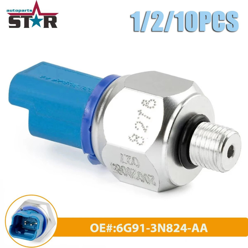 6G91-3N824-AA New Steering Oil Pressure Sensor For Ford Mondeo Galaxy S-max 2.0 2.3 2.5 OEM 6G913N8