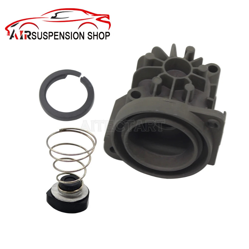 Air Suspension Compressor Pump Cylinder Head Piston Ring Spring Plug For Audi Q7 A6 C6 BMW X5 E53,