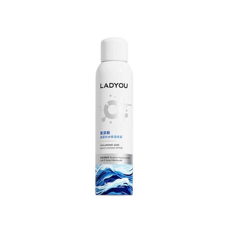 3.0 อัพเกรด LADYOU Hyaluronic Acid Moisturizing Mist โมเลกุลขนาดเล็ก Moisturizing Mist ก่อนแต่งหน้า