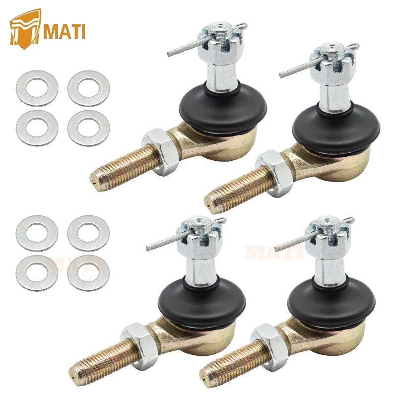 MATI Tie Rod End 2 Sets Kit for Yamaha Raptor 700 YFZ450 YFZ450R YFZ450X 1S3-23841-20-00 1S3-23845-