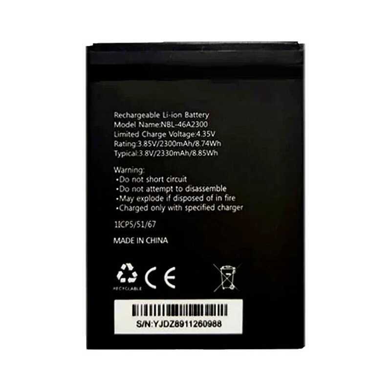 Mobile Phone Battery BAT16523200 3200mAh For Doogee Y6C 5.5 Inch