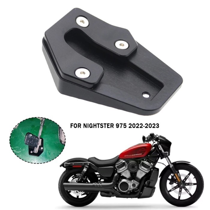 Fit For Nightster975 RH975 RH 975 2022-2024 Nightster 975 CNC Kickstand Foot Side Stand Extension P