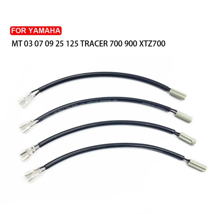 Turn Signal Marker Wire Adapter Plug Connector For YAMAHA Tenere 700 MT09 MT07 YZF R1 R3 R6 R25 TRA