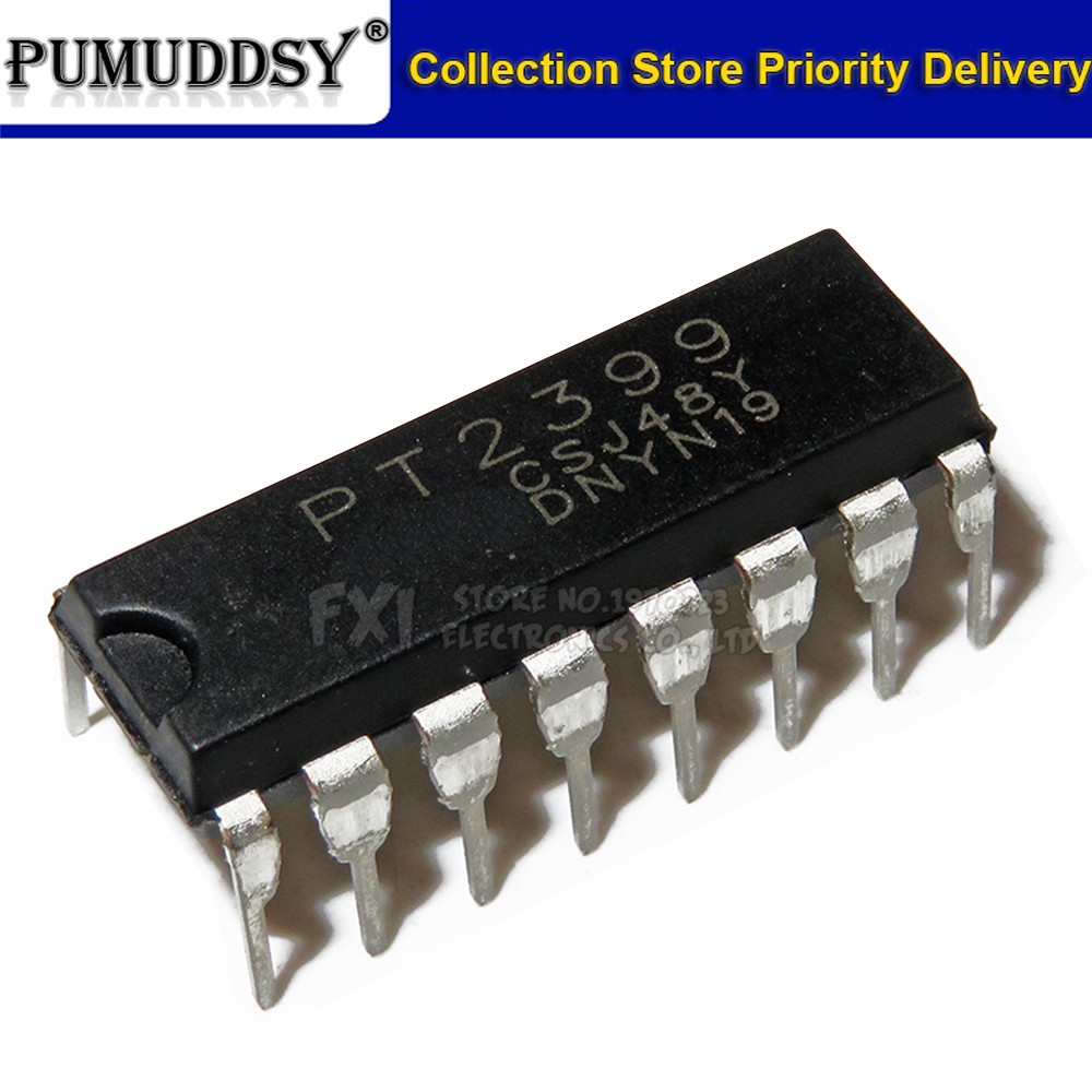10 ชิ้น/ล็อต PT2399 CD2399GP เสียงดิจิตอลก้องวงจร Manifold IC DIP ใหม่เดิม