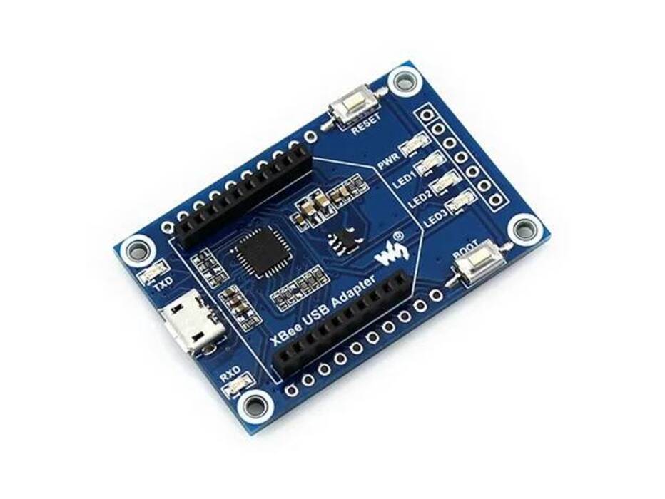 Waveshare XBee อะแดปเตอร์ USB UART บอร์ดการสื่อสารรองรับ XBee การเชื่อมต่อ USB to UART โมดูล Configu